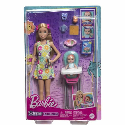 Docka Barbie BABYSITTER