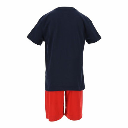 Träningskläder, Barn Converse Blå Röd Multicolour 2 Delar