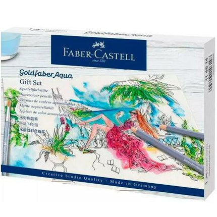 Set med pennor Faber-Castell Akvarell (14 antal)