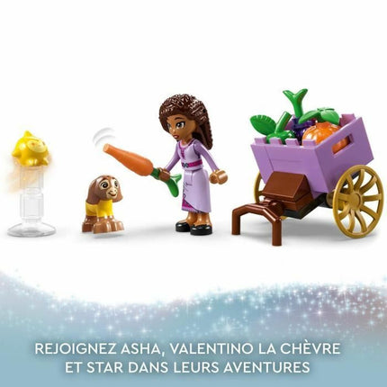 Playset Lego Disney Wish 43223 Asha in Rosas Town 154 Delar