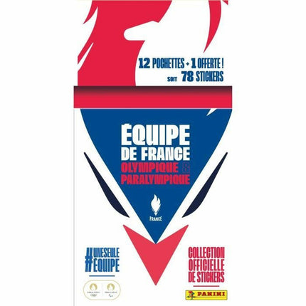 Klistermärken Panini Olympique France 12 Delar