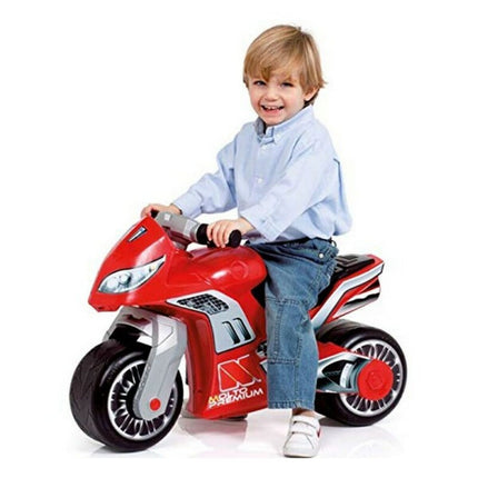 Trehjuling Moto Cross Premium Moltó Röd (18+ månader)