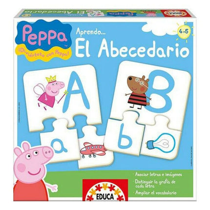 Utbildningsspel El Abecedario Peppa Pig Educa 15652 (ES)