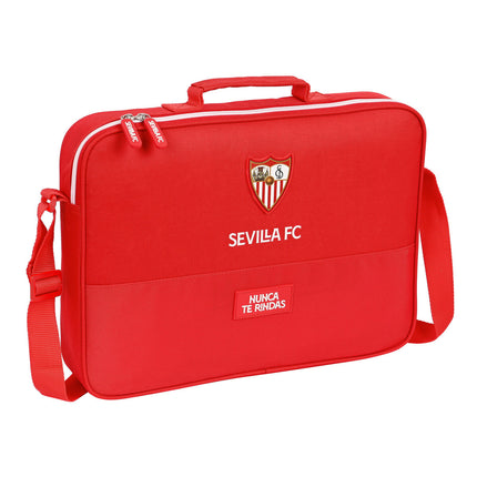 Skolväska Sevilla Fútbol Club Röd (38 x 28 x 6 cm)