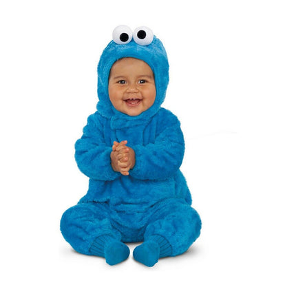 Maskeraddräkt bebis My Other Me Cookie Monster Sesame Street (2 Delar)