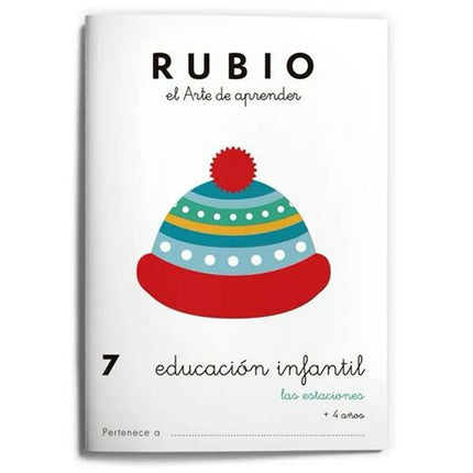 Early Childhood Education Notebook Rubio Nº7 A5 spanska (10 antal)