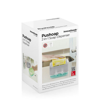 Diskmedelspump 2-i-1 Pushoap InnovaGoods