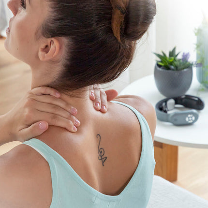 Uppladdningsbar Massageapparat för Nacken med Fjärrkontroll Nekival InnovaGoods