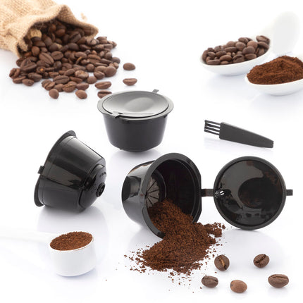 Uppsättning med 3 återanvändbara kaffekapslar Redol InnovaGoods (Renoverade B)