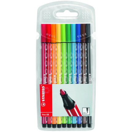 Marker pens Stabilo Pen 68 10 Parts Multicolour
