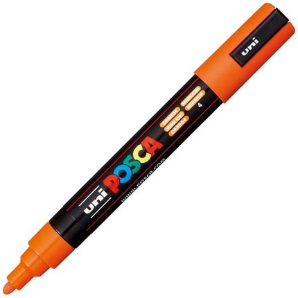 Marker pens POSCA PC-5M Orange (6 quantity)