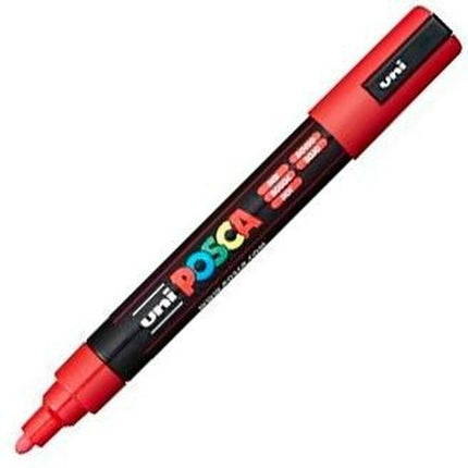 Marker pens POSCA PC-5M Red (6 quantity)