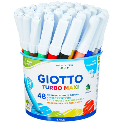 Marker pens Giotto Maxi 48 quantity