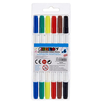 Marker pens Double end Multicolour (72 Quantity)